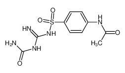 99169-05-8 N-{4-[(Imino-ureido-methyl)-sulfamoyl]-phenyl}-acetamide