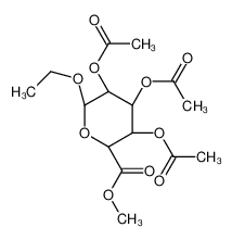 乙基2,3,4-三-O-乙酰基-beta-D-葡糖苷酸,甲酯