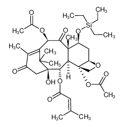 185850-75-3 structure, C35H52O11Si