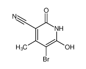 3-Pyridinecarbonitrile, 5-bromo-1,2-dihydro-6-hydroxy-4-methyl-2-oxo- 815618-77-0