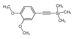 863132-17-6 spectrum, ((3,4-dimethoxyphenyl)ethynyl)trimethylsilane