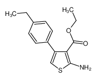 2-氨基-4-(4-乙基苯基)噻吩-3-羧酸乙酯