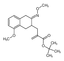 94324-17-1 spectrum, tert-butyl 3-((1,2,3,4-tetrahydro-2-methoxyimino)-5-methoxy-3-naphthyl)-2-methylenepropionate