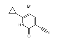 3-​Pyridinecarbonitrile​, 5-​bromo-​6-​cyclopropyl-​1,​2-​dihydro-​2-​oxo- 1135283-57-6