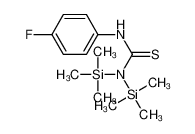 3-(4-fluorophenyl)-1,1-bis(trimethylsilyl)thiourea 71457-03-9