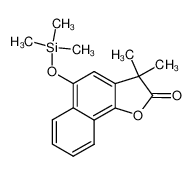 140901-62-8 3,3-dimethyl-5-((trimethylsilyl)oxy)naphtho[1,2-b]furan-2(3H)-one