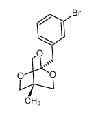 4-[(3-bromophenyl)methyl]-1-methyl-3,5,8-trioxabicyclo[2.2.2]octane 951885-61-3