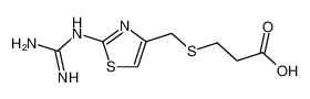 3-[[[2-[(氨基亚胺甲基)氨基]-4-噻唑基]甲基]硫基]丙酸
