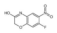 7-fluoro-6-nitro-4H-1,4-benzoxazin-3-one 103361-67-7