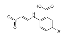 5-bromo-2-(2-nitroethenylamino)benzoic acid 853908-49-3