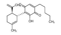 3-羟基-2-((1R,6R)-3-甲基-6-(1-丙烯-2-基)-2-环己烯)-5-戊基-2,5-环己二烯-1,4-二酮