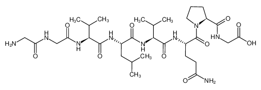 258818-34-7 structure, C32H55N9O10