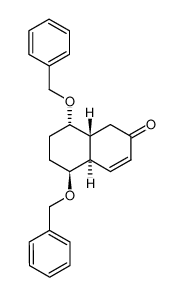 84173-21-7 spectrum, 1β,4α-bis(benzyloxy)-7-oxo-1,2,3,4,4aβ,7,8,8aα-octahydronaphthalene