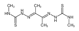 63618-91-7 2,2'-(2,3-丁烷二基亚基)二(N-甲基肼基硫代甲酰胺)