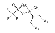 155166-24-8 structure, C7H16F3NO3SSi