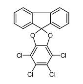 6235-06-9 structure, C19H8Cl4O2