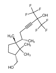 463314-66-1 structure, C17H24F6O2