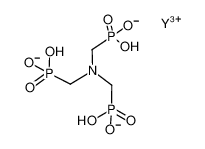 71892-06-3 structure, C3H9NO9P3Y