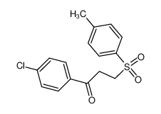 1-(4-chlorophenyl)-3-tosylpropan-1-one 75910-29-1