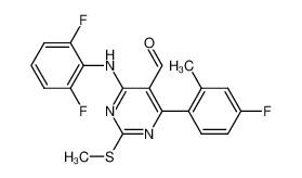 444605-29-2 structure, C19H14F3N3OS