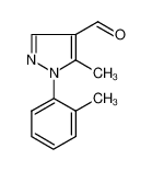 5-methyl-1-(2-methylphenyl)pyrazole-4-carbaldehyde 423768-40-5