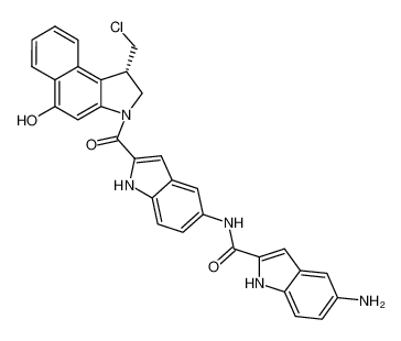 (S)-5-amino-N-(2-(1-(chloromethyl)-5-hydroxy-2,3-dihydro-1H-benzo[e]indole-3-carbonyl)-1H-indol-5-yl)-1H-indole-2-carboxamide