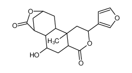 (2S)-2beta-(3-呋喃基)-5,6,6abeta,7,10,11,11aalpha,11B-八氢-6alpha-羟基-11bbeta-甲基-7beta,10beta-甲桥-2H-吡喃并[4,3-g][3]苯并氧杂卓-4,8(1H,4aalphaH)-二酮