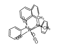 80327-46-4 structure, C33H32As2O4W