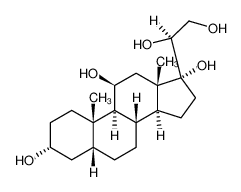 516-38-1 structure, C21H36O5