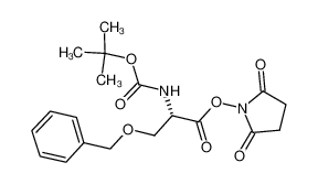 N-(叔丁氧羰基)-O-苄基-L-丝氨酸 N-琥珀酰亚胺酯