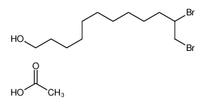 96450-85-0 structure, C14H28Br2O3