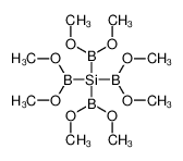 60998-07-4 structure, C8H24B4O8Si