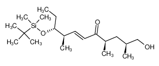 861676-02-0 (E)-(2S,4R,8R,9R)-9-(tert-Butyl-dimethyl-silanyloxy)-1-hydroxy-2,4,8-trimethyl-undec-6-en-5-one