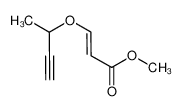 1211000-51-9 (+/-)-(E)-methyl 3-(but-3-yn-2-yloxy)acrylate
