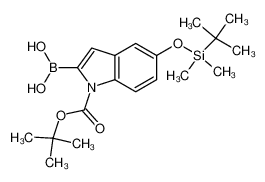 1-BOC-5-TBDMSO-吲哚-2-硼酸