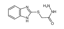 2-(苯并咪唑基硫代)乙酸 肼