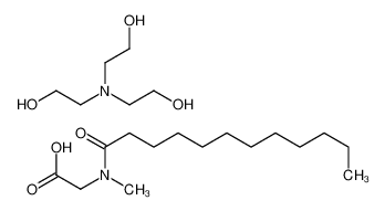 16693-53-1 structure, C21H44N2O6