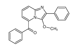 (3-methoxy-2-phenylimidazo[1,2-a]pyridin-5-yl)-phenylmethanone 89192-96-1