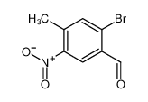 2-Bromo-4-methyl-5-nitrobenzaldehyde 159730-72-0