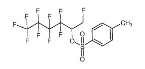 144329-29-3 spectrum, 1,3,3,4,4,5,5,6,6,6-decafluorohexan-2-yl 4-methylbenzenesulfonate