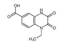 1-Ethyl-2,3-dioxo-1,2,3,4-tetrahydro-6-quinoxalinecarboxylic acid 744227-07-4