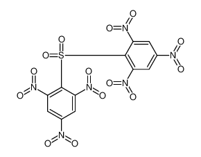 10580-80-0 structure, C12H4N6O14S