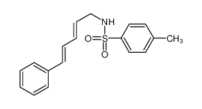 206873-03-2 4-methyl-N-(5-phenylpenta-2,4-dienyl)benzenesulfonamide