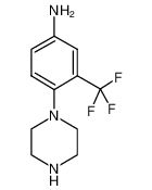 4-piperazin-1-yl-3-(trifluoromethyl)aniline 319474-60-7