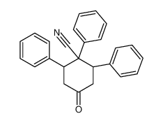 4-oxo-1,2,6-triphenylcyclohexane-1-carbonitrile