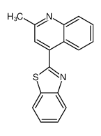 64819-76-7 2-(2-methylquinolin-4-yl)-1,3-benzothiazole