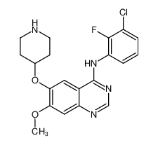 612500-78-4 structure, C20H20ClFN4O2