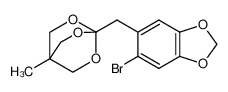 113668-82-9 structure, C14H15BrO5