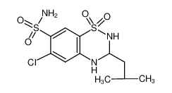 2043-38-1 structure, C11H16ClN3O4S2