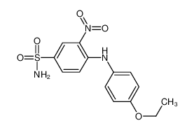 4-(4-ethoxyanilino)-3-nitrobenzenesulfonamide 22025-44-1